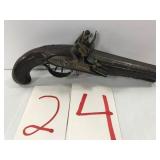 Double barrel flintlock- French 54 cal. - Michael Berlaur - Circa 1750