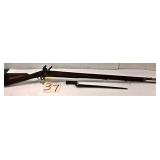 Brown Bess 2nd model 1760 musket w/bayonet-British 