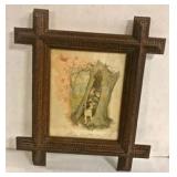 Tramp Art Picture Frame