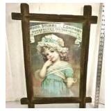 Tramp Art Picture Frame