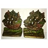 Sailing Ship Bookends