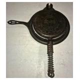 Griswold # 8 Campfire Waffle Iron