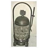 Cut Glass Pickle Castor