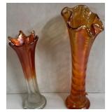 Carnival Glass Vases