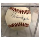 Warren Spahn Autographed Baseball