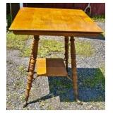 Oak Serpant Footed Stand