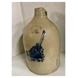Jug w/Blue Decoration