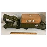 Structo Army Truck & Trailer