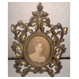 Victorian Era Brass Frame