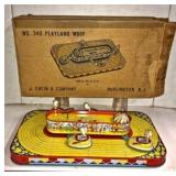 J. Chien Wind-Up Carnival Whip w/ box
