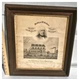 Early Baldwin Locomotive Print