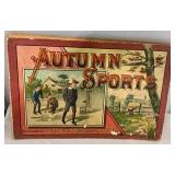 Autumn Sports Book-Circa 1900