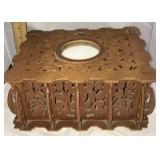 Wooden Dresser Box w/ Mirror