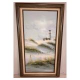 Signed Oil On Canvas