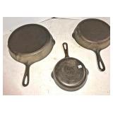 Griswold Frying Pans (back)