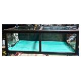 46" x 24" Oak Showcase