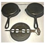 Rear View Of Griswold Items