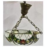 Floral Inverted Hanging Dome 