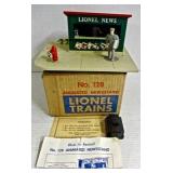 Lionel 128 Animated Newsstand w/ Box