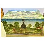 Spectacular Painted Chest