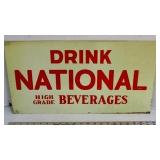 Large Tin National Soda Sign