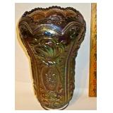 Smoked Carnival Vase