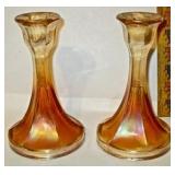 Pair of Marigold Candlesticks