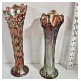 Carnival Glass Vases