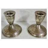 Sterling Candlesticks