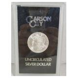 Uncirculated Carson City Silver Dollar