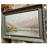 Signed Oil On Canvas