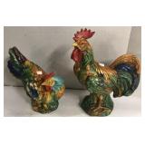 Ceramic Roosters