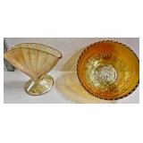 Fan Vase & Windmill Dish