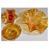Carnival Glass Candy Dishes