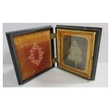 Tin Type Photo w/ Case