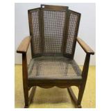 Caned Rocking Chair