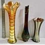 Carnival Glass Vases