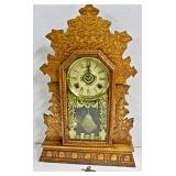 Oak Gingerbread Clock