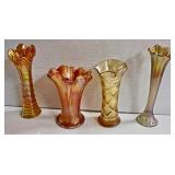 Carnival Glass Vases