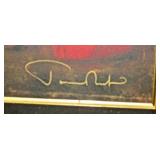 Signature On Painting