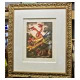 Framed Signed Watercolor 