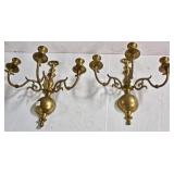 Brass Sconces 