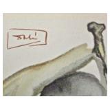 Signature on Dali Print