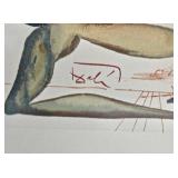 Signature on Dali Print #2 