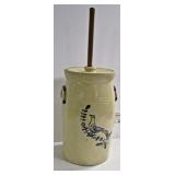 Contemporary Stoneware Churn