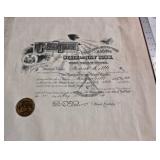 1914 Margaretville Lodge Document