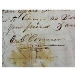 Signature on Letter