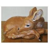 Concrete Fawn Statue