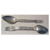 German Soldiers  Folding Mess Set