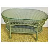 Wicker Coffee Table